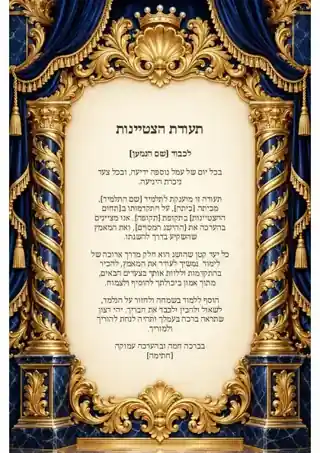תעודת הצטיינות — כתר הספיר