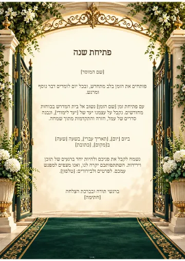 ברוכים הבאים — כתר הספיר