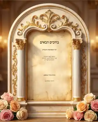 ברוכים הבאים למעמד — קשת שיש וורדים