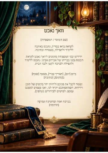 וואך נאכט — פריחה מלכותית