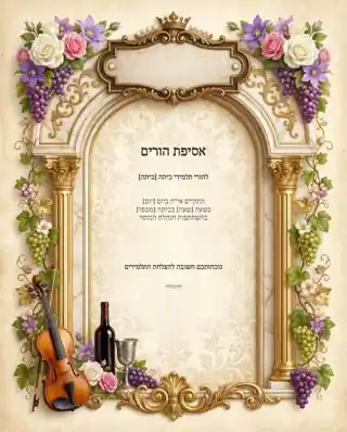 אסיפת הורים — שער פרחים וכינור