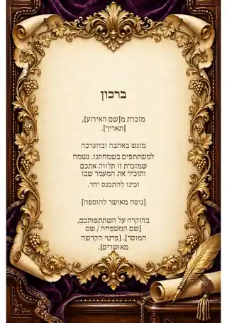 ברכון — איגרת מפוארת