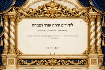 שלט פורים — היכל לרוחב