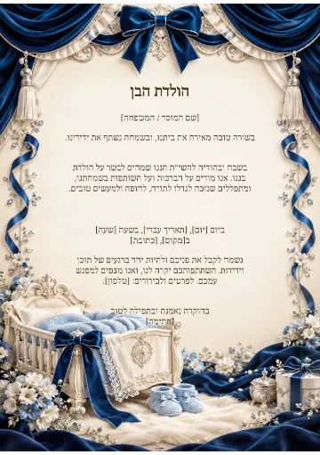 הולדת הבן — כתר הספיר