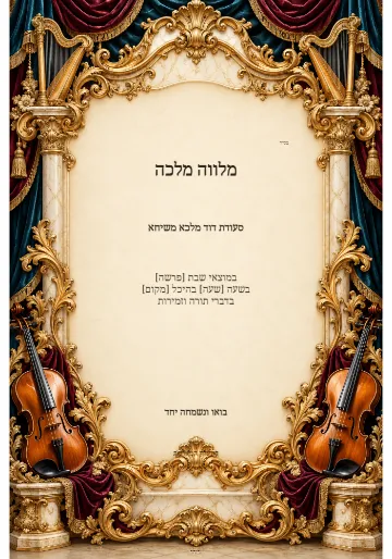 מלווה מלכה — אמרלד וזית