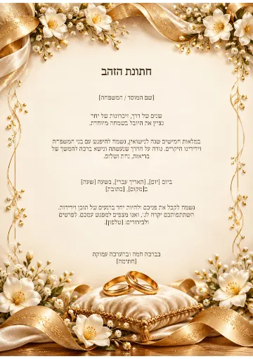 חתונת הזהב — שערי ירושלים
