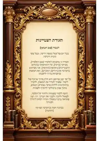 תעודת הצטיינות — שערי עץ וזהב