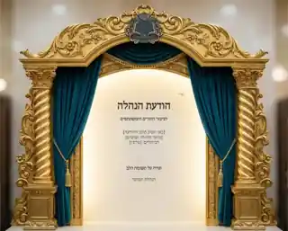 הודעה מטעם ההנהלה — שער זהב רחב