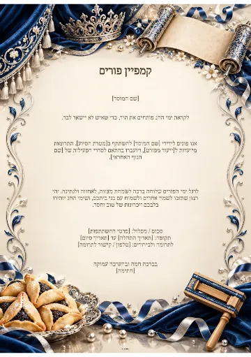 קמפיין פורים — שערי ירושלים