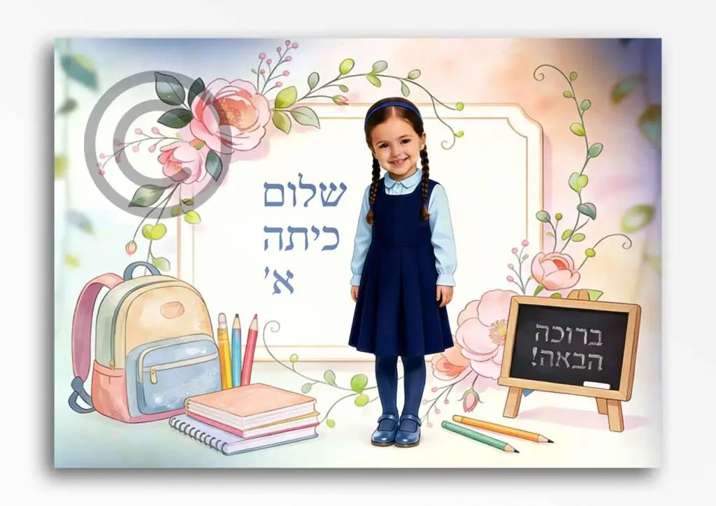 שלום כיתה א בנות 29
